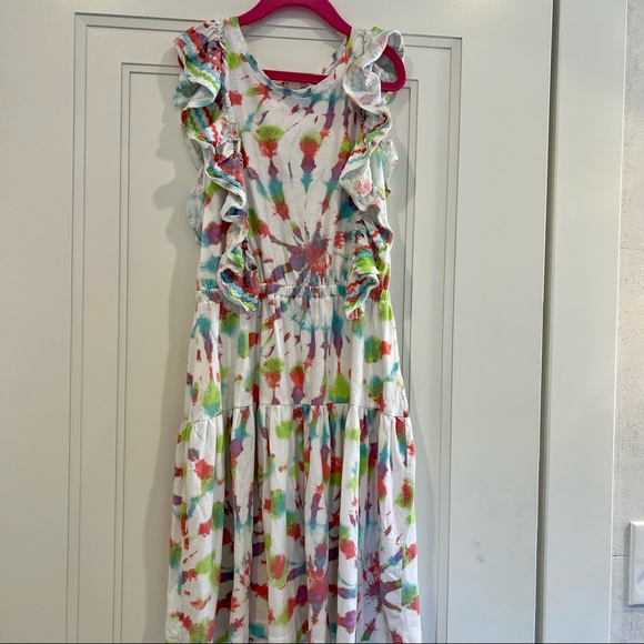 J Crew Crewcut Tie Dye Dress - Picture 1 of 6